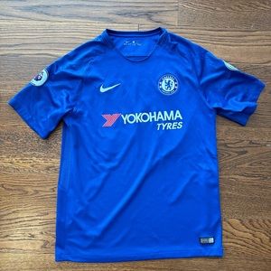 Chelsea FC Nike 2017 Kit Jersey #30 David Luiz Men’s Large